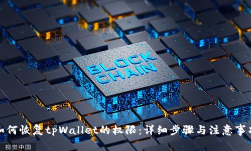 如何恢复tpWallet的权限：详细步骤与注意事项